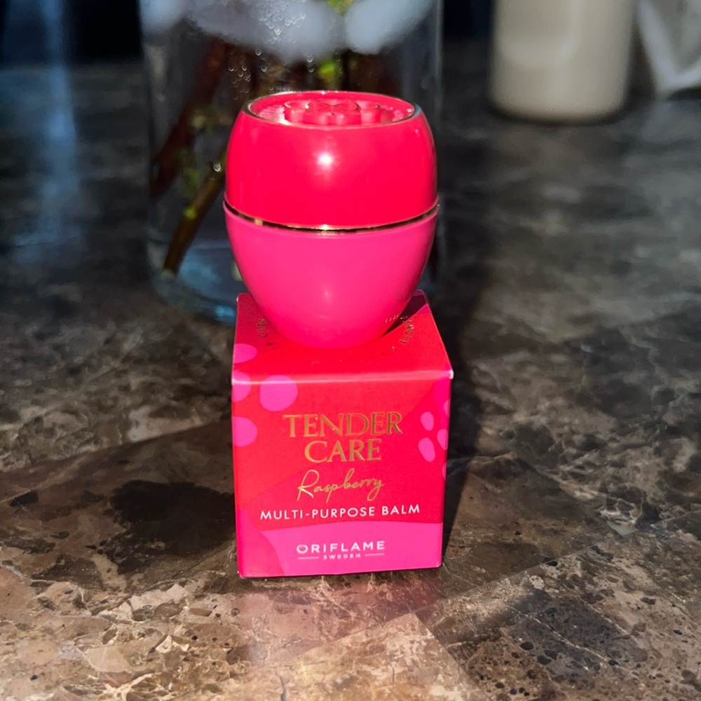 RASPBERRY Oriflame Tender Care Rose Protecting Balm